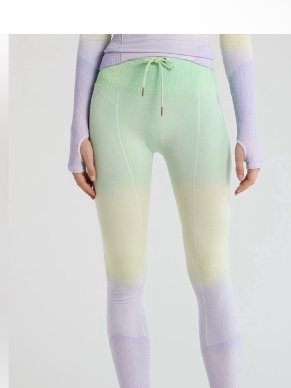 NWOT FP Movement by Free People Pastel Ombre Take Flight Leggings